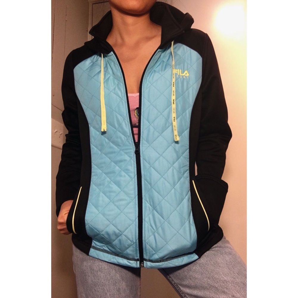 FILA SPORT jacket with hoodie